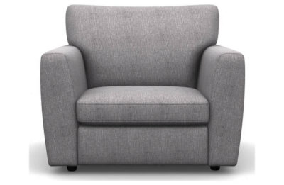 Heart of House Lucas Fabric Chair - Ash